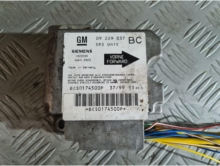 Airbag модул за Opel Astra G 2.0 DTI