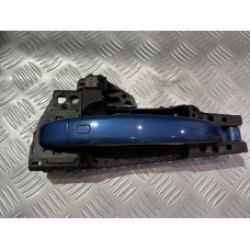 Предна лява външна дръжка за Audi A5 8T - Десен волан, синя