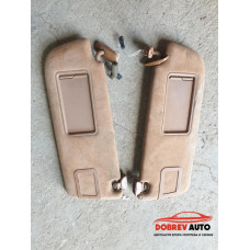 Сенници (кафява алкантара) за Audi A8 D3 Сенници (кафява алкантара) за Audi A8 D3