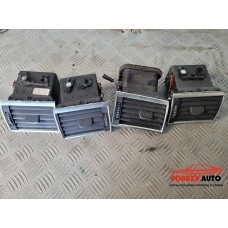 Духалки табло хром за Audi A8 D3 4.2 FSI Духалки табло хром за Audi A8 D3 4.2 FSI