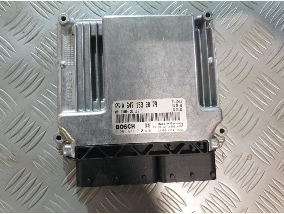 ECU (ЕКУ) компютър за двигател за Mercedes E Class W211 2.7CDI - ръчни скорости