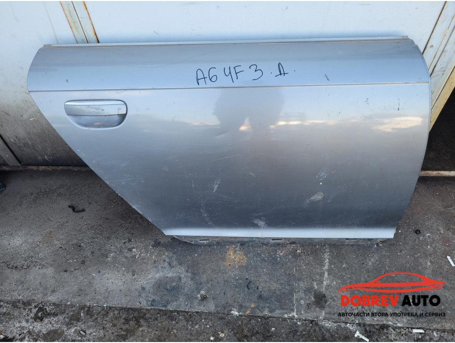 Врата (задна дясна - тъмно сива) за Audi A6 C6 (4F)