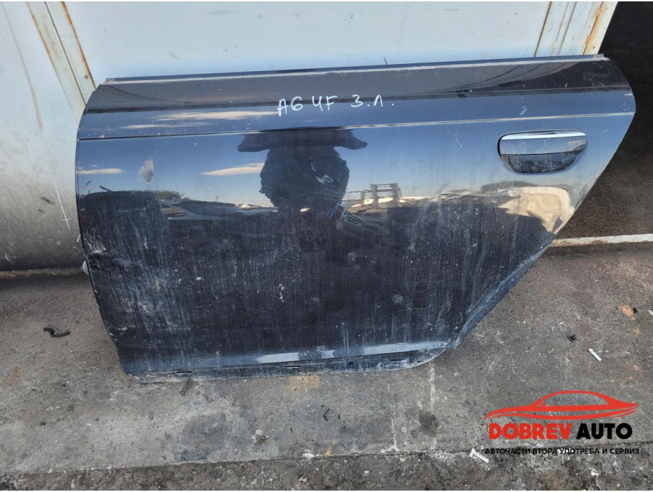 Врата (задна лява - графит) за Audi A6 C6 (4F)