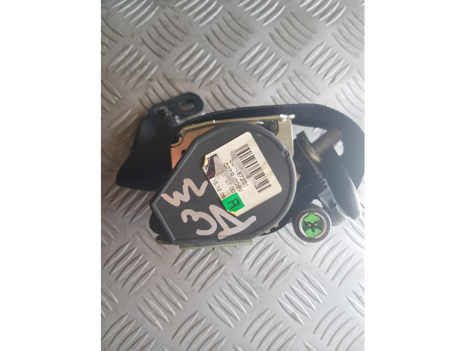 Заден десен колан за Mercedes E Class W211 Sedan - Черен