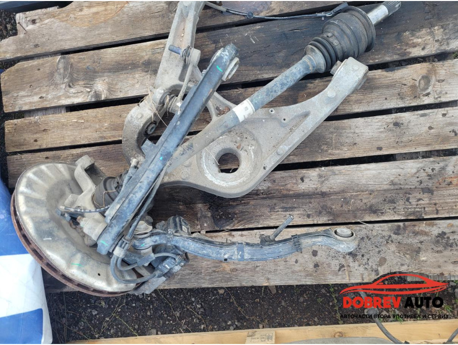 Заден десен шенкел с полуоска, носачи, апарат и диск за Mercedes GLS W166 3.5CDI