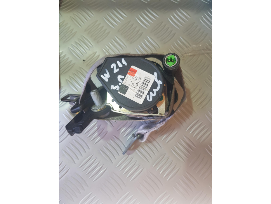 Заден ляв колан за Mercedes E Class W211 Sedan - Сив