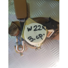 Заден среден колан за Mercedes S Class W221 - Кафяв