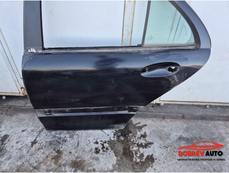 Задна лява врата за Mercedes C Class W203 - Тъмносиня