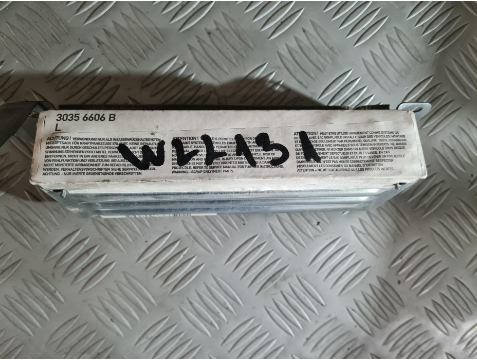 Задна лява еърбег възглавница за Mercedes S320 CDI W221 Задна лява еърбег възглавница за Mercedes S320 CDI W221