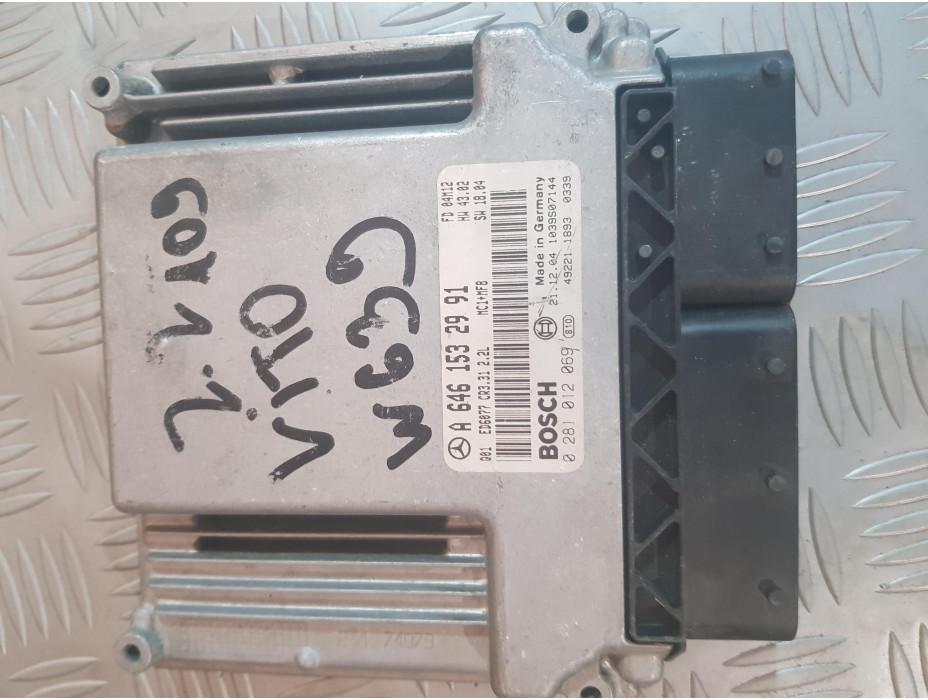 Компютър за двигател за Mercedes Vito W639 2.2 CDI