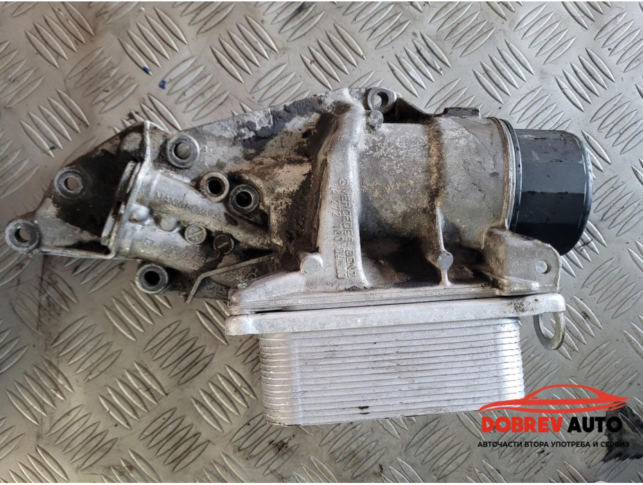 Корпус маслен филтър за Mercedes C W203 3.5 M272 Корпус маслен филтър за Mercedes C W203 3.5 M272