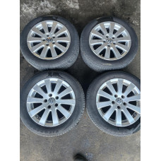 Лети джанти 16" с летни гуми Firestone, свалени от VW Passat B6