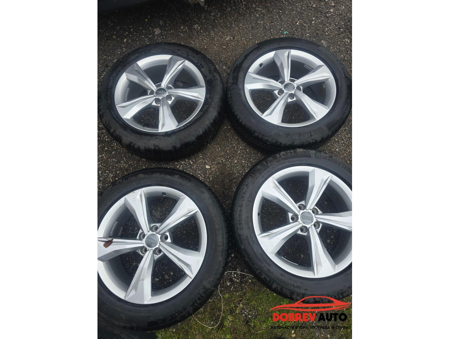 Лети джанти със зимни гуми Continental 19" за Audi Q5 FY 5x112, 7.0J, 66.5, ET34, 225x55x19"