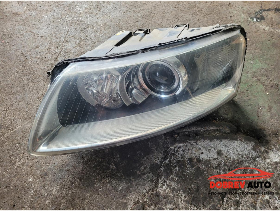 Ляв фар (ксенон) за Audi A6 C6 (4F) 4.2i Ляв фар (ксенон) за Audi A6 C6 (4F) 4.2i