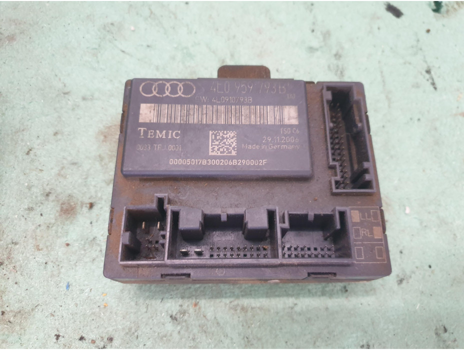 Модул за задна лява врата за Audi A6 C6 Модул за задна лява врата за Audi A6 C6