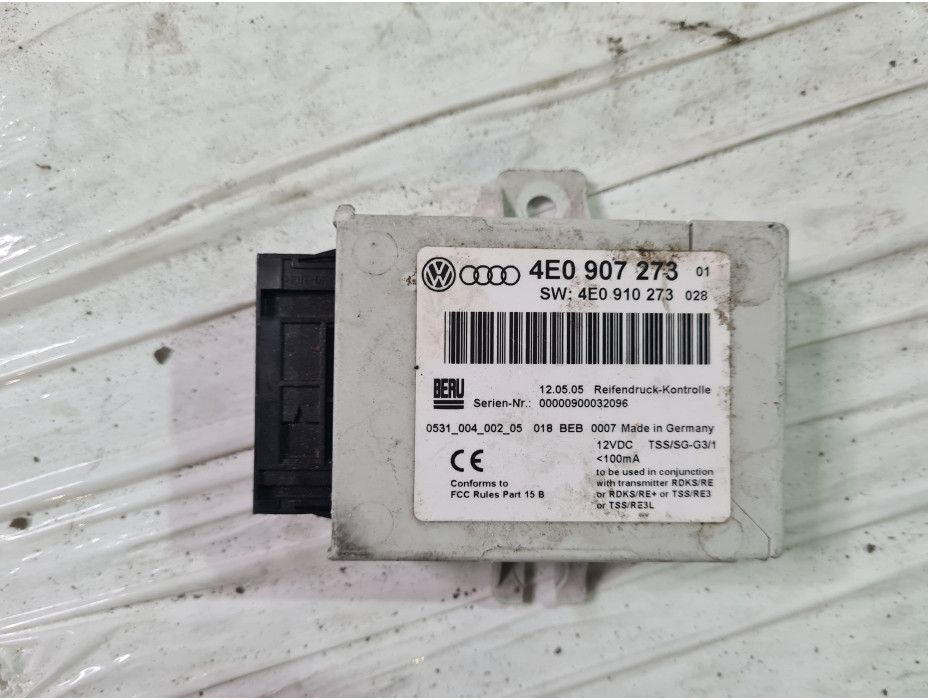 Модул за налягане в гуми за Ауди А8 Д3 / Audi A8 D3 4.2 i 335 к.с.