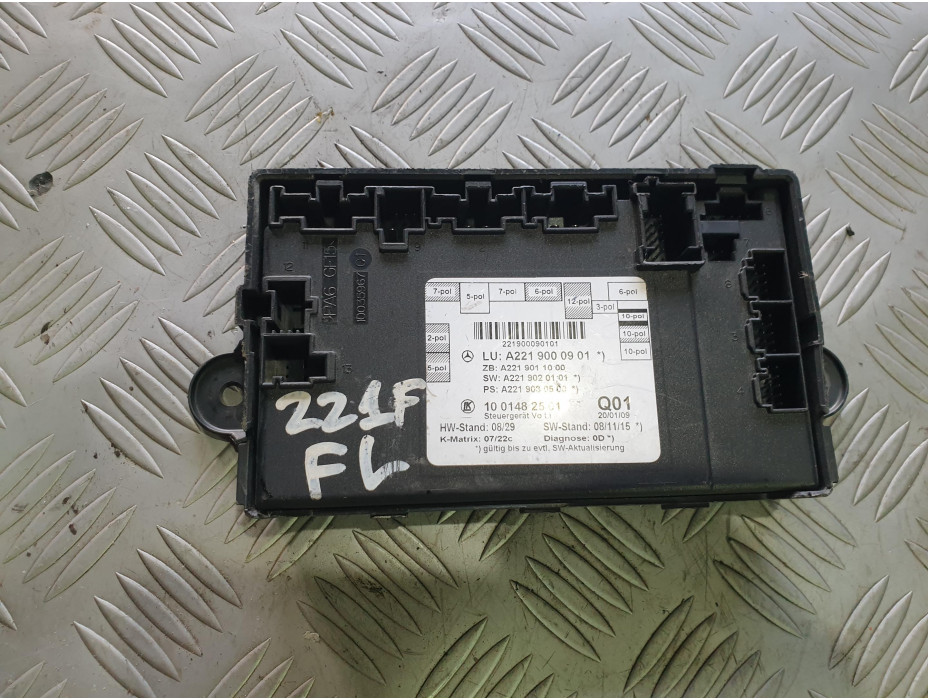 Модул за предна лява врата за Mercedes S350 CDI, W221, Facelift Модул за предна лява врата за Mercedes S350 CDI, W221, Facelift