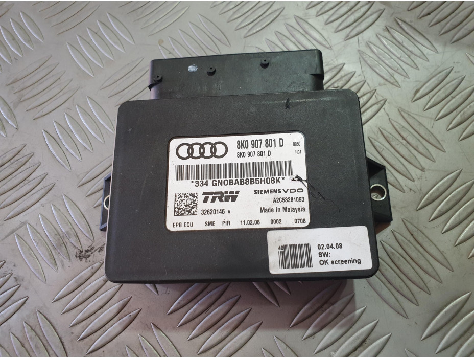 Модул за ръчна спирачка за Ауди А5 8Т 2.7TDI Модул за ръчна спирачка за Ауди А5 8Т 2.7TDI