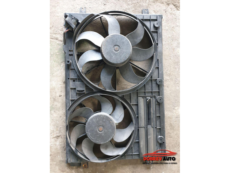 Охладителни перки с дифузьор за VW Golf V Охладителни перки с дифузьор за VW Golf V