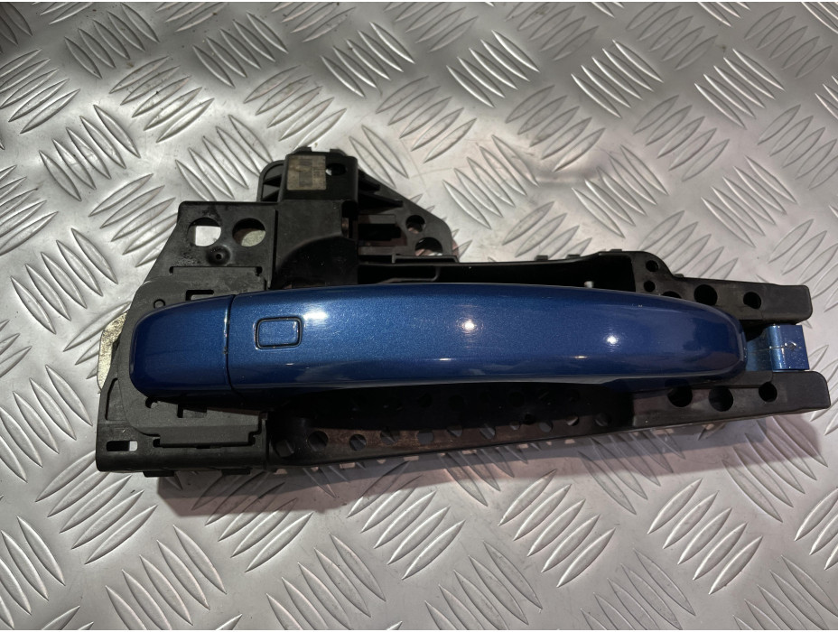 Предна лява външна дръжка за Audi A5 8T - Десен волан, синя