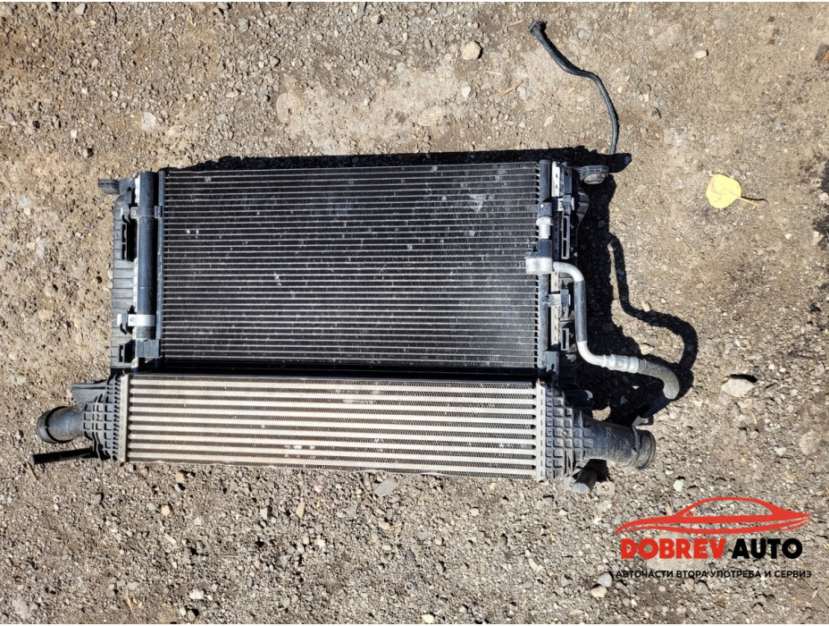 Радиатори с дифузьори за Audi A4 B8 2.0 TDI Радиатори с дифузьори за Audi A4 B8 2.0 TDI