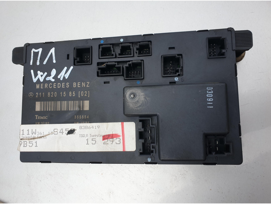 Управление предна лява врата за Mercedes E Class W211 2.7CDI